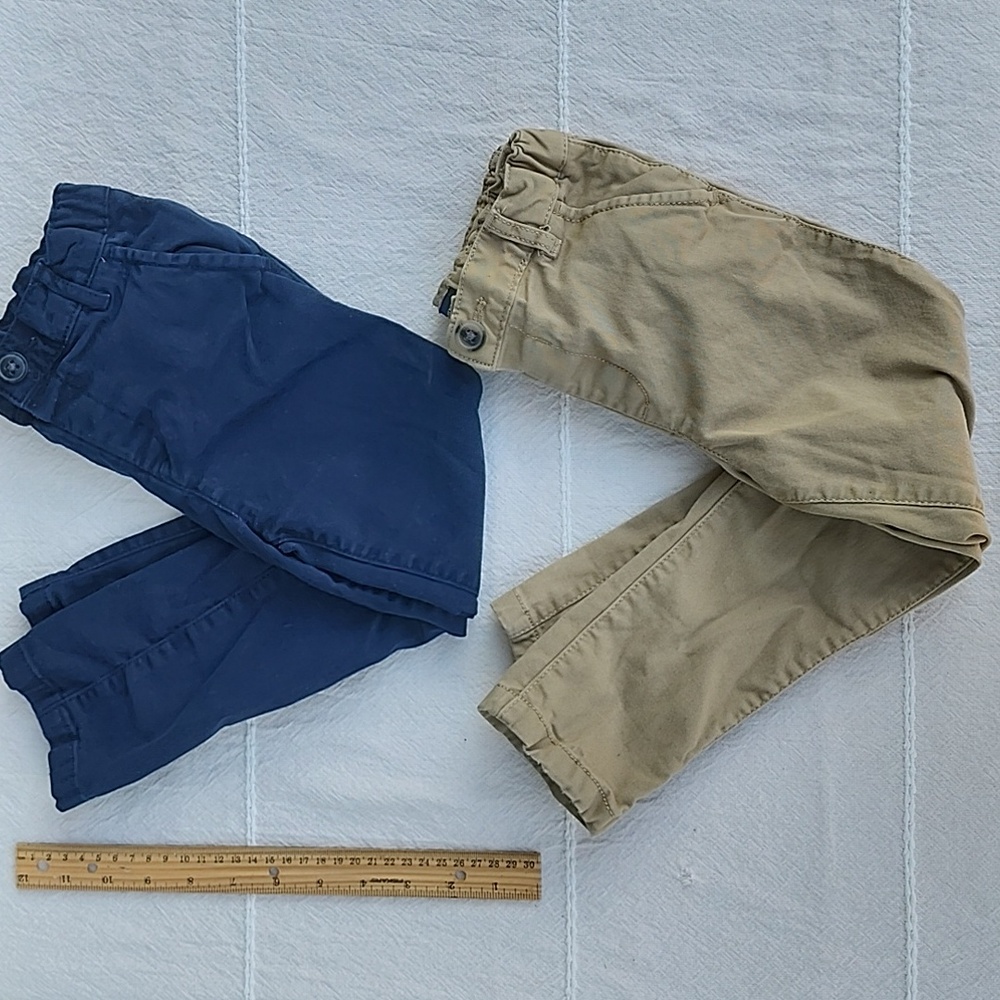 Size 4t Children's Place Toddler Pants Bundle Navy And Khaki